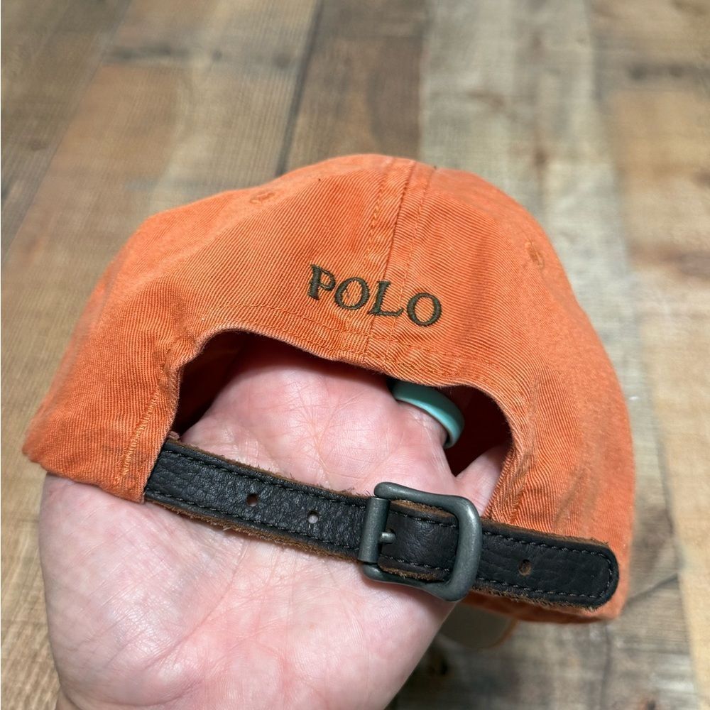 Orange Polo Cap - Picture 8 of 9